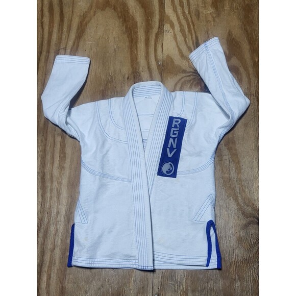 renzo gracie gi Brazilian Jiu-Jitsu Youth M-00 White @H77 - Picture 3 of 9